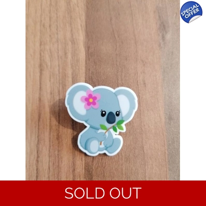 Koala Cute Single Pin Badge